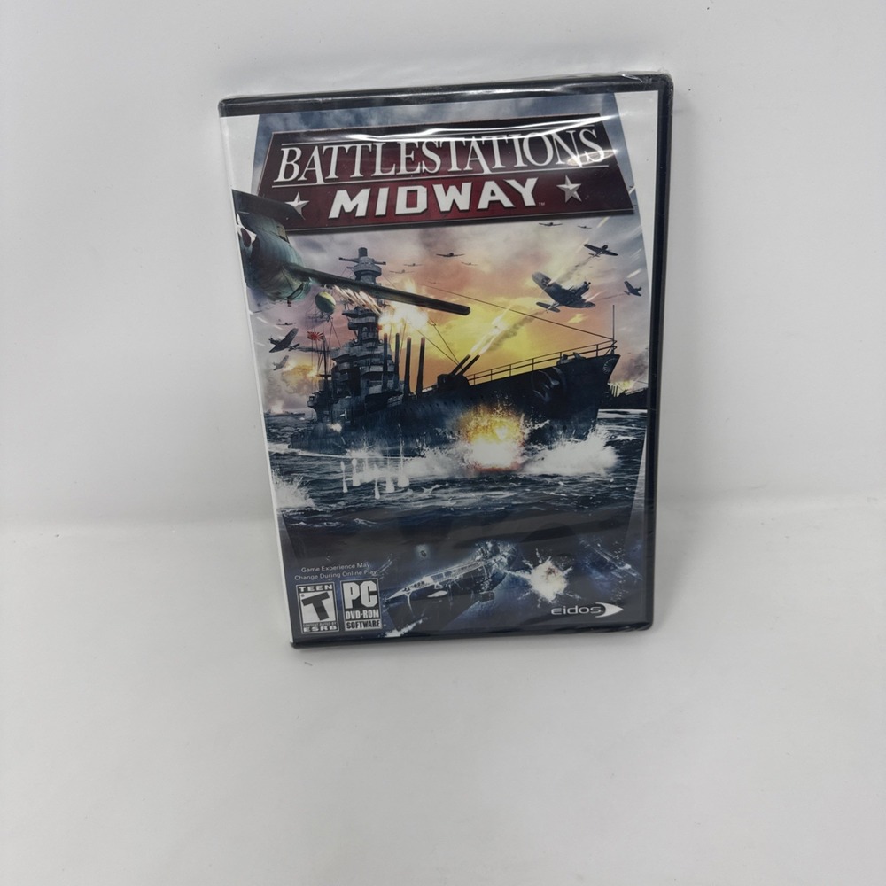 Battlestations: Midway (PC DVD ROM, 2006) Brand New Factory Sealed PC Game